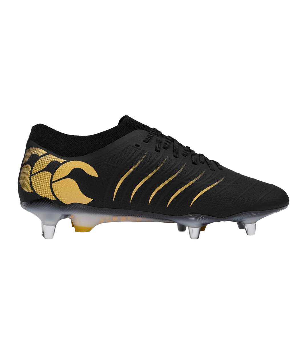 Unisex Adult Phoenix 2.0 Elite Soft Ground Rugby Boots Black Canterbury-4