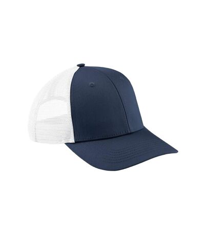 Unisex adults urbanwear trucker cap navy/white Beechfield
