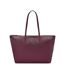 Sac cabas bordeaux femme lacoste l.12.12 concept-1