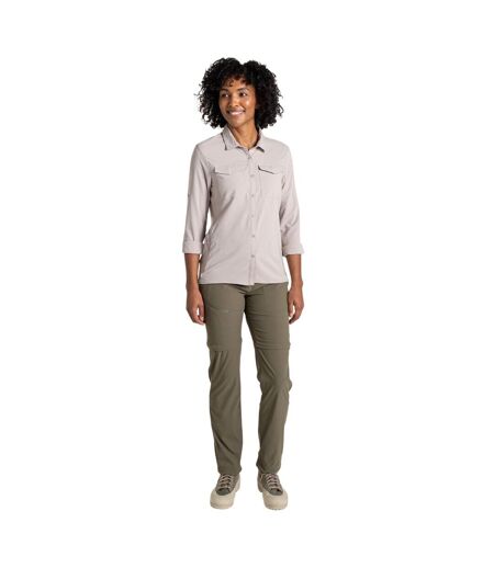 Chemisier Nosilife Pro Femme Champignon Clair Craghoppers