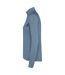 Womens/ladies estambul quarter zip long-sleeved sweatshirt storm blue Roly-3