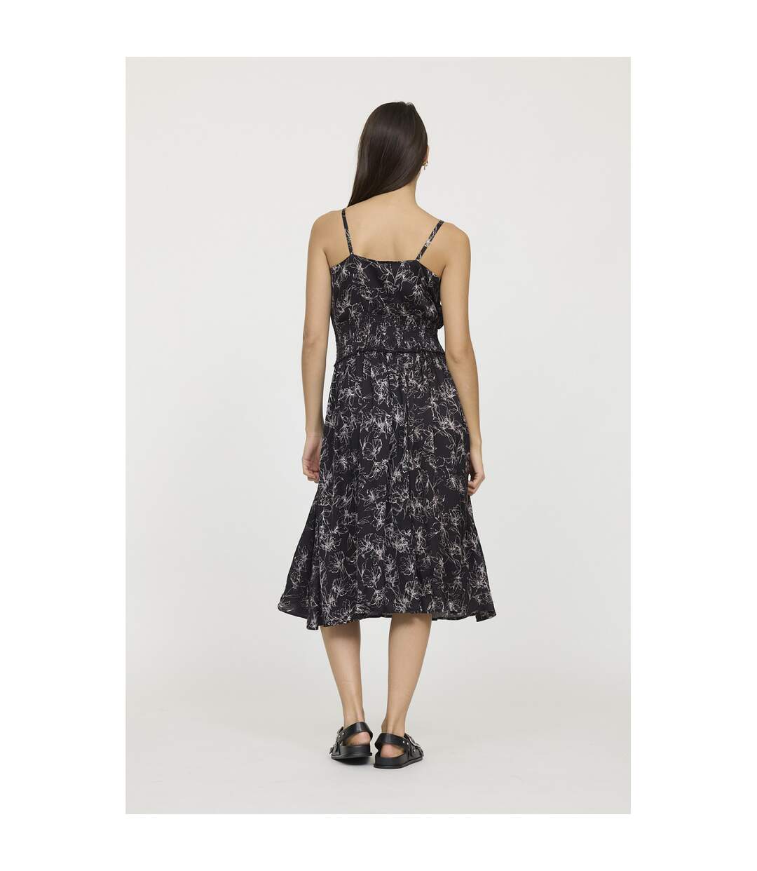 Robe sans manches viscose loose LIKA-3