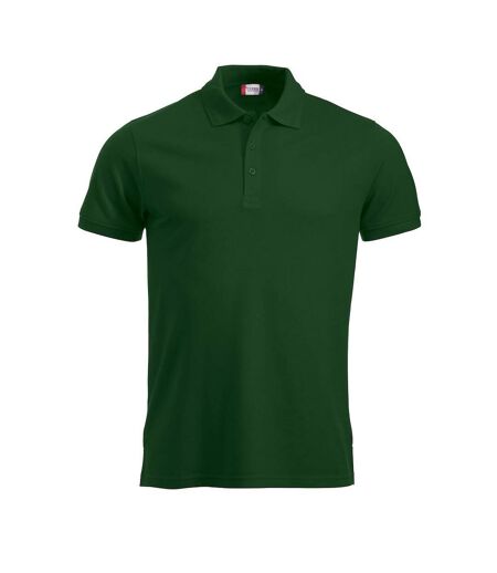 Polo Manhattan Homme Vert Bouteille Clique