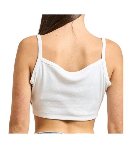 Brassière blanc femme calvin klein jeans woven