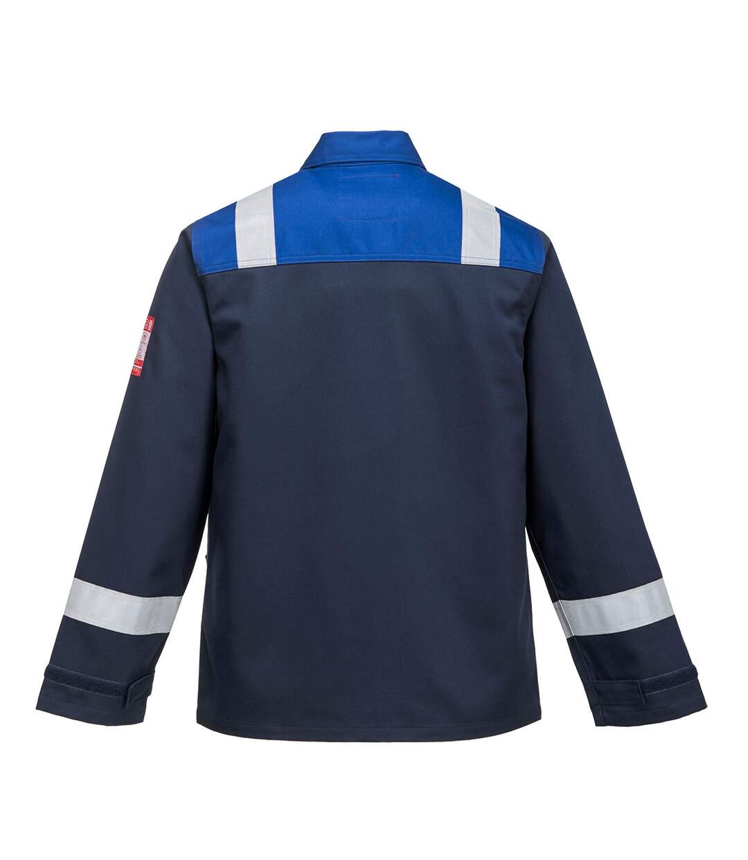 Mens bizflame plus hi-vis jacket navy/royal blue Portwest