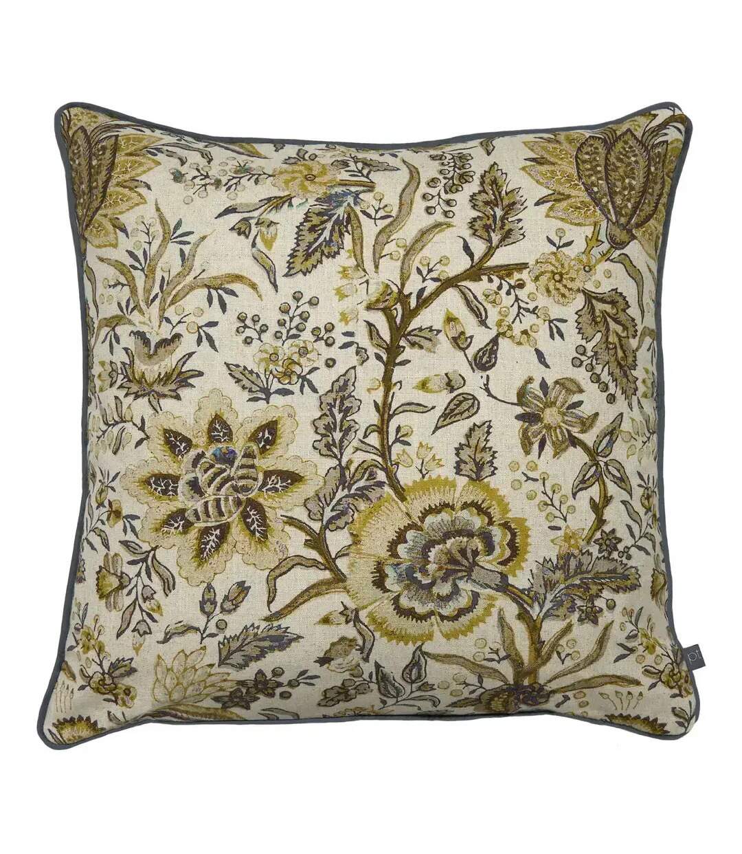 Apsley cushion cover 55cm x 55cm ochre yellow Prestigious Textiles-1