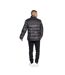 Mens Carlito Camo Oversized Padded Jacket Black Born Rich-3