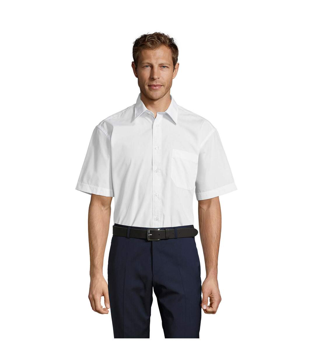 Chemise Bristol Adulte Blanc SOLS-2