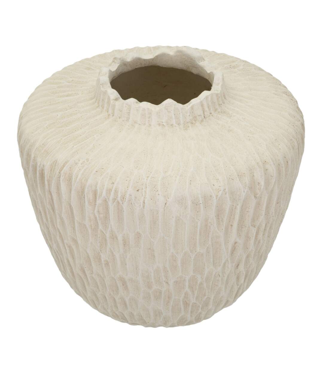 Vase Design Shade 35cm Crème-2