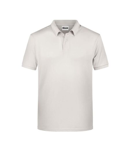 Polo Basic Homme Beige Pâle James And Nicholson