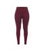 Legging Femme Rouge Rose Miso-1