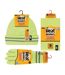 Heat Holders - 1 Ensemble Homme Bonnet Gant Cache Cou Haute Visibilité Hiver-2