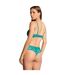 Soutien-gorge coques moulées bandeau turquoise Elisa-4
