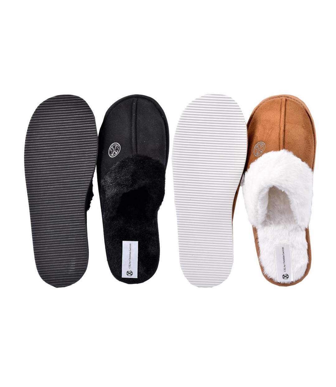 Pantoufles pour homme CXL By LACROIX - Pack de 2-4