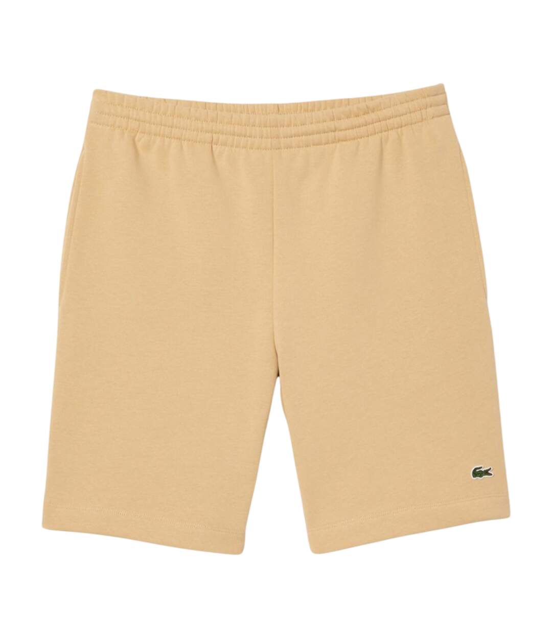 Mens Fleece Regular Shorts Beige Lacoste-1