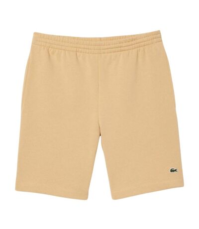 Mens Fleece Regular Shorts Beige Lacoste