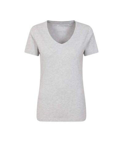 T-shirt basic femme gris Mountain Warehouse