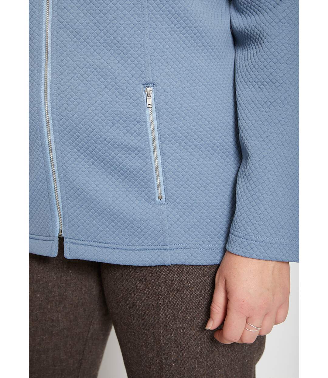Veste cintrée sans col-5