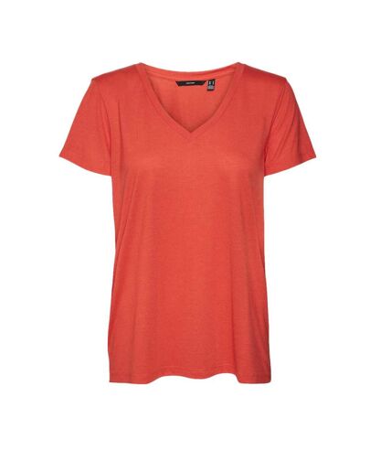 T-shirt Corail Femme Vero Moda Spicy - L