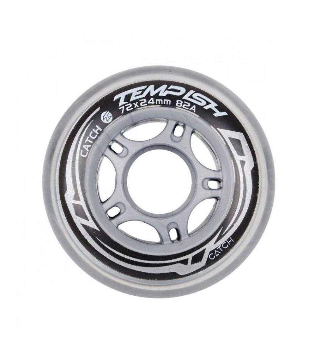 Lot De 4  Roues De Patins À Roulettes 76 Mm Gris Tempish-2