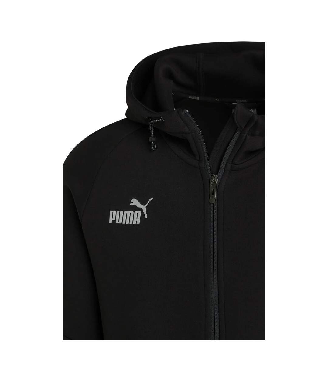 Veste À Capuche Teamfinal Casuals Homme Noir Puma-4