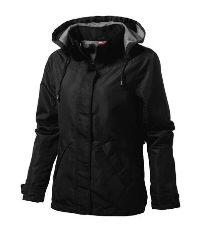 Slazenger Womens/Ladies Top Spin Jacket (Solid Black) - UTPF1780