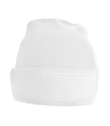 Bonnet Motif/style Uni Printers Blanc Beechfield