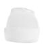 Bonnet Motif/style Uni Printers Blanc Beechfield-1