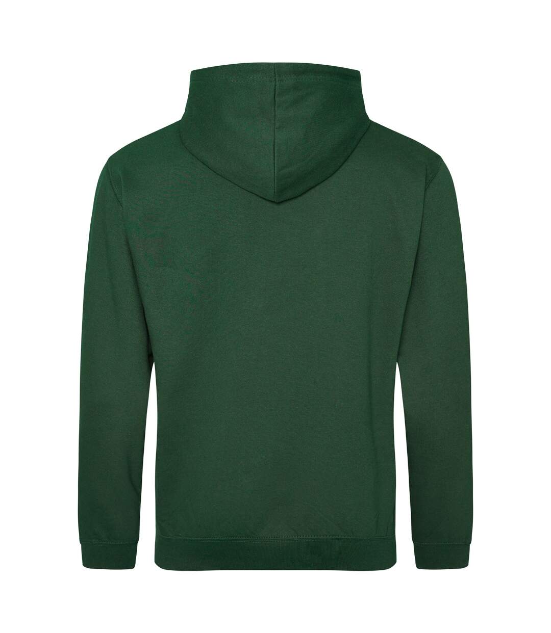 Sweat À Capuche College Adulte Vert Bouteille Awdis-2