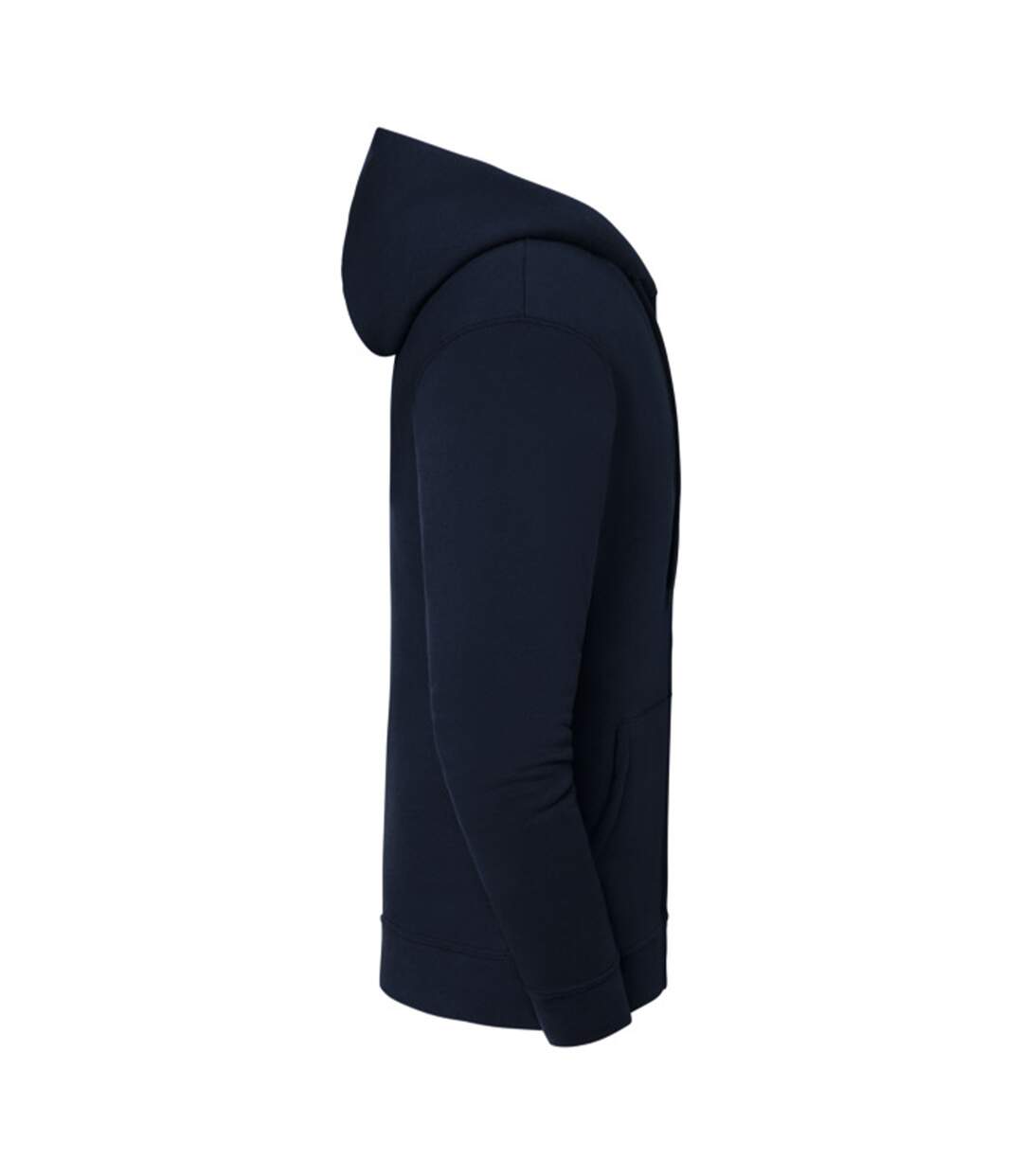 Mens Iconic Premium Full Zip Hoodie Deep Navy Fruit Of The Loom-3