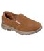Womens/ladies Gowalk Suede Trainers Chestnut Skechers-3