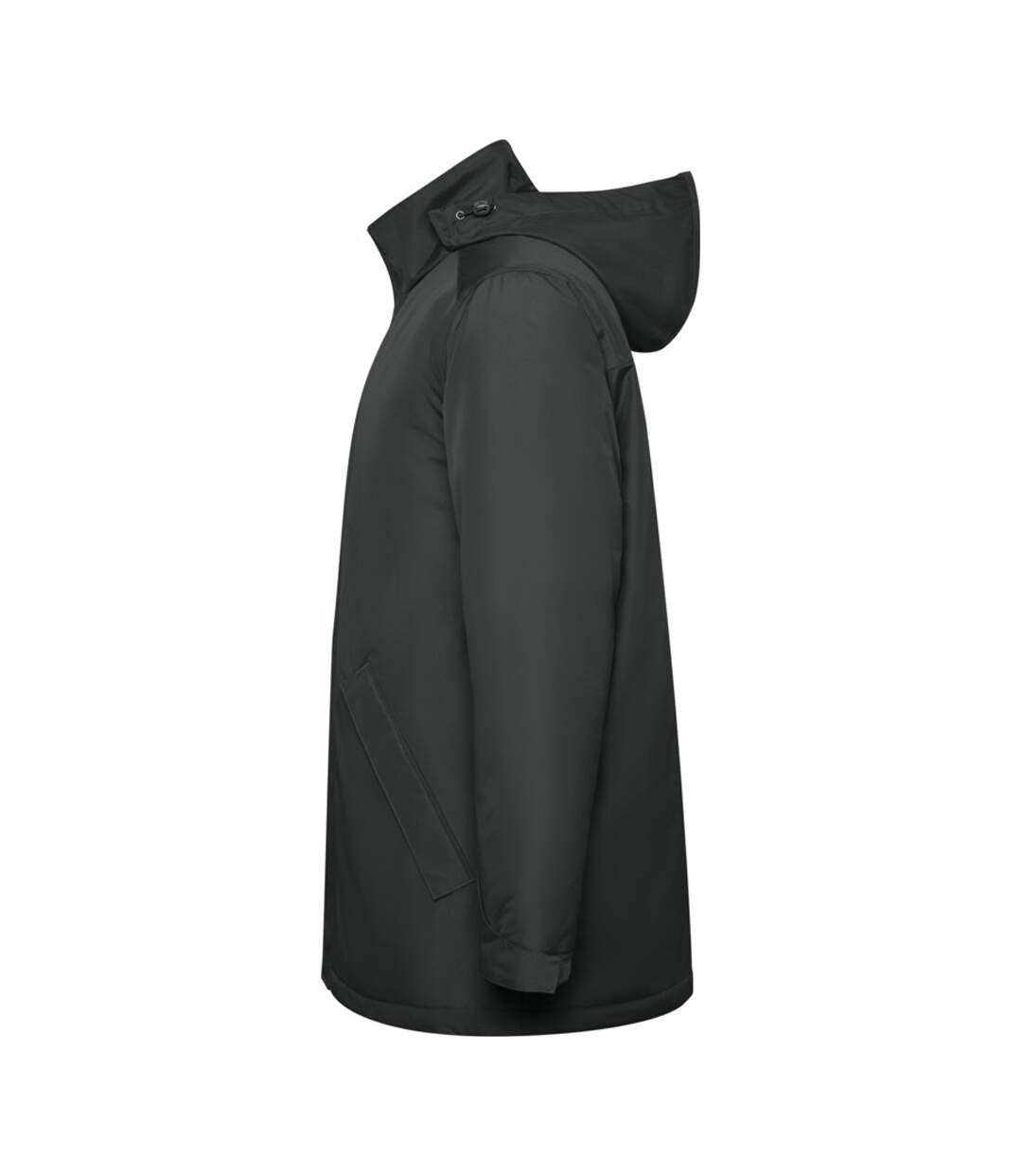 Mens America Padded Parka Dark Lead Roly-3