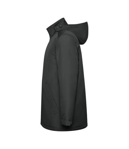 Mens America Padded Parka Dark Lead Roly
