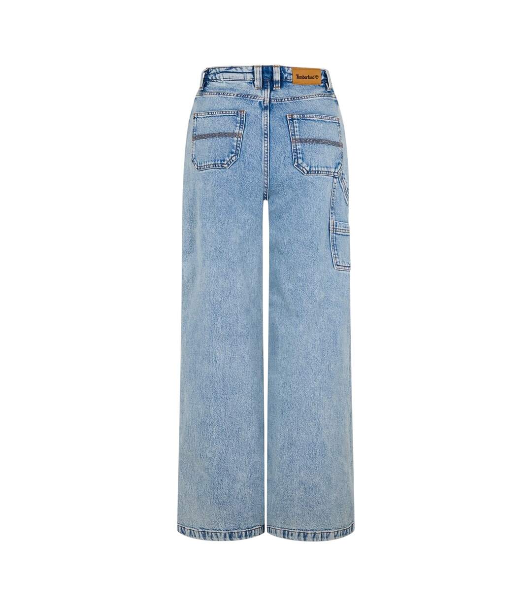 Jean Motif/style Charpentier Utility Femme Bleu Pâle Timberland-2