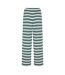 Womens/ladies Livia Striped Straight Leg Trousers Multicoloured 4th & Reckless-3