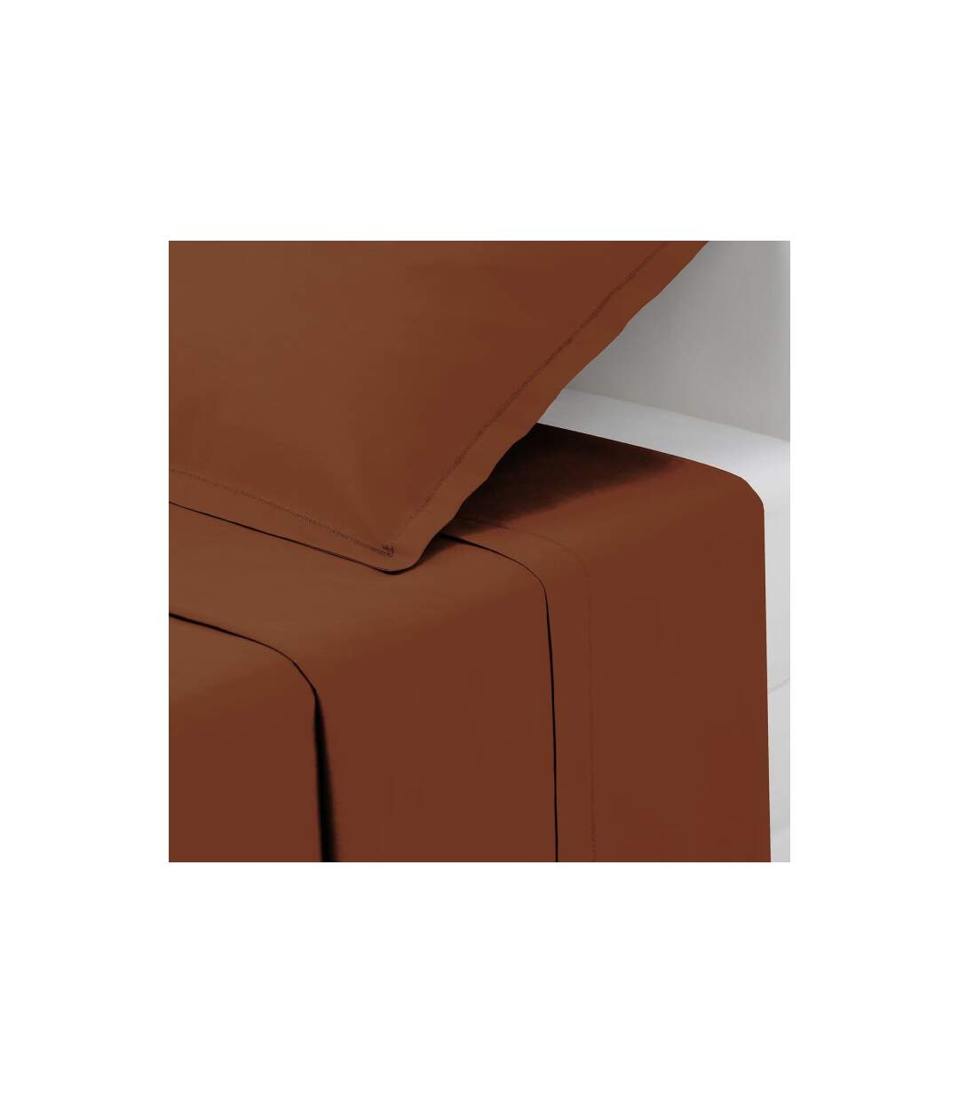Drap Plat Intérieur 180x290cm Terracotta-1