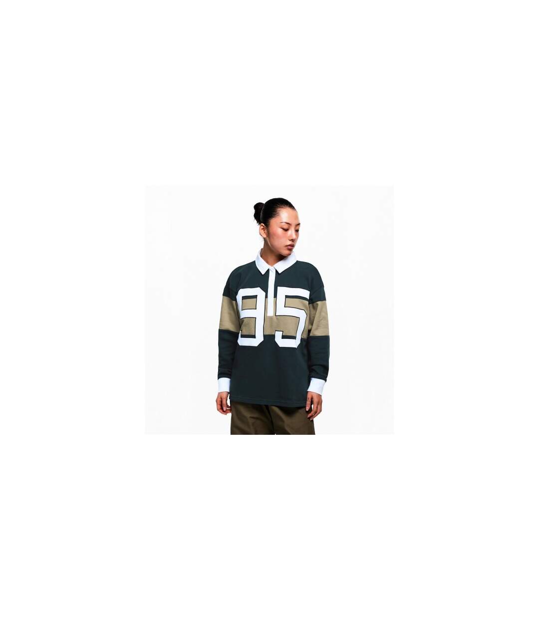 Polo Motif/style Blocs De Couleurs Nsw Femme Algue Nike-1