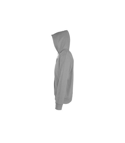 SOLS Mens Seven Full Zip Hooded Sweatshirt / Hoodie (Grey Marl)