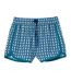 Womens/ladies Geometric Pattern Shorts Multicoloured Lacoste-2