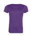 Awdis Womens/Ladies Cool Recycled T-Shirt (Purple)