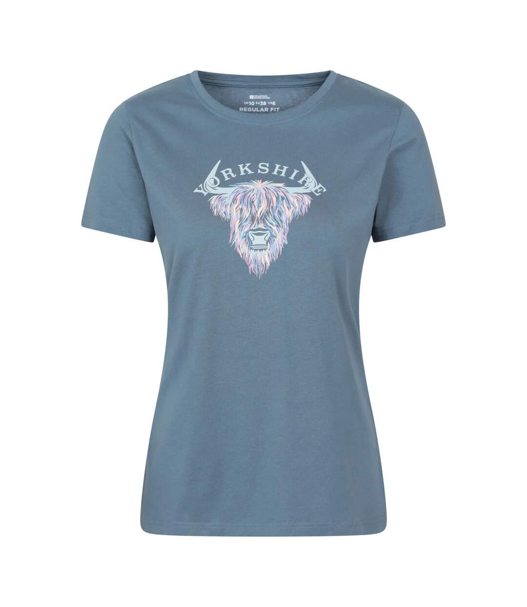 T-shirt Yorkshire Femme Bleu Foncé Mountain Warehouse-1