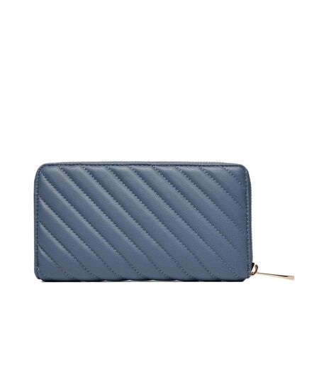 Portefeuille bleu tommy hilfiger poppy reform large - taille unique