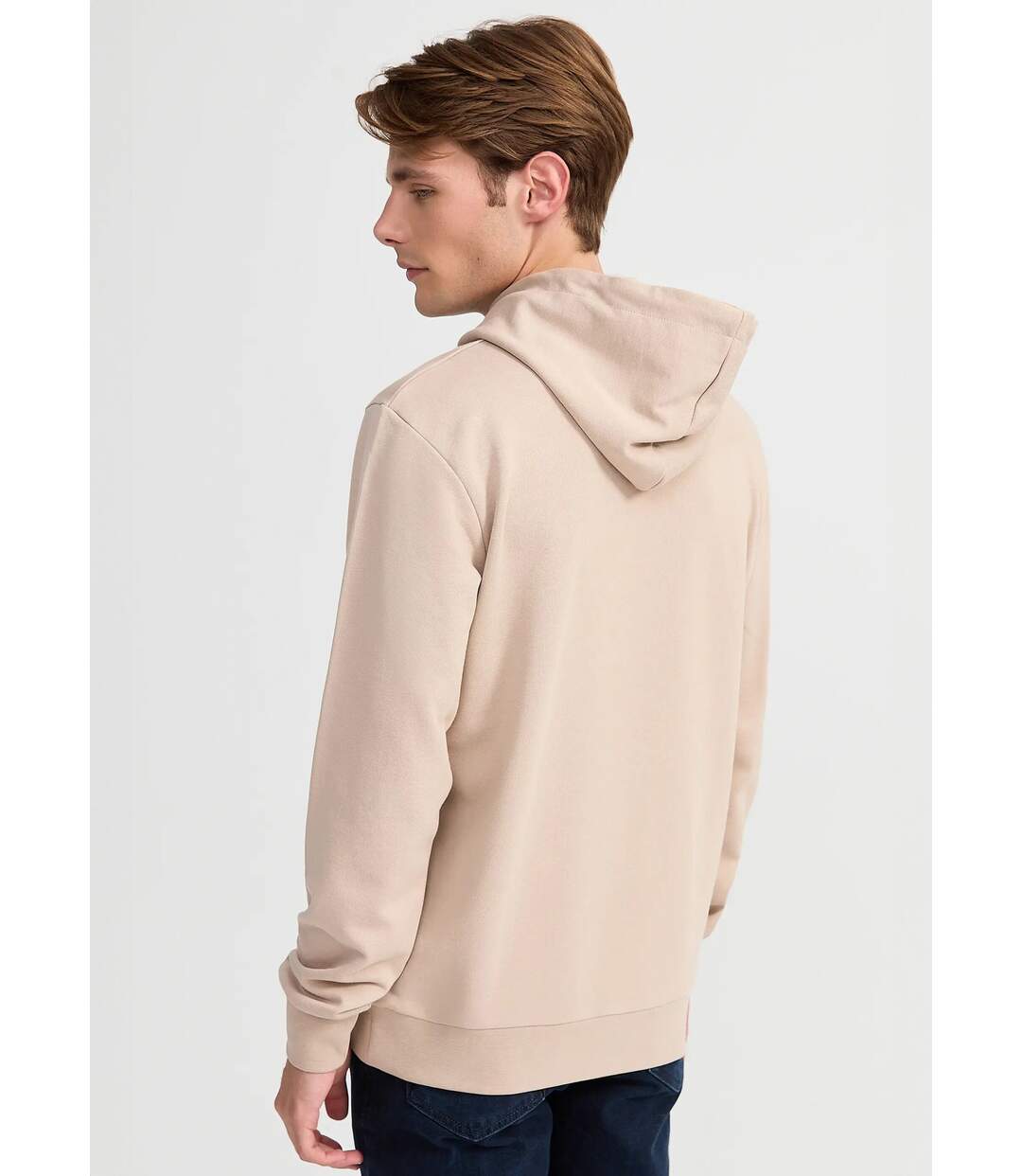 Sweat shirt à capuche, logo bouclette-2