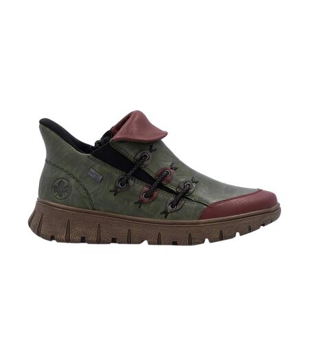 Basket Montante Cuir Rieker Maya