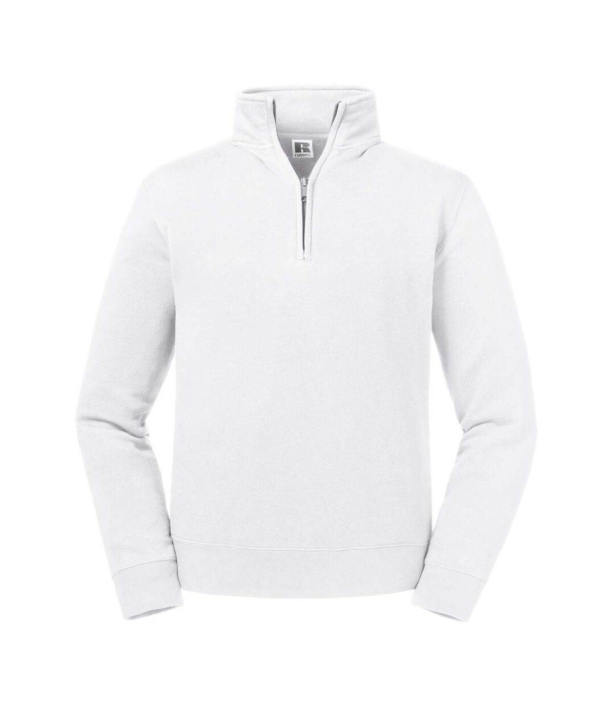 Russell Mens Authentic Quarter Zip Sweatshirt (White) - UTRW7535