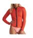 Gilet Manches Longues Orange surf Femme BillabongPeeky - S