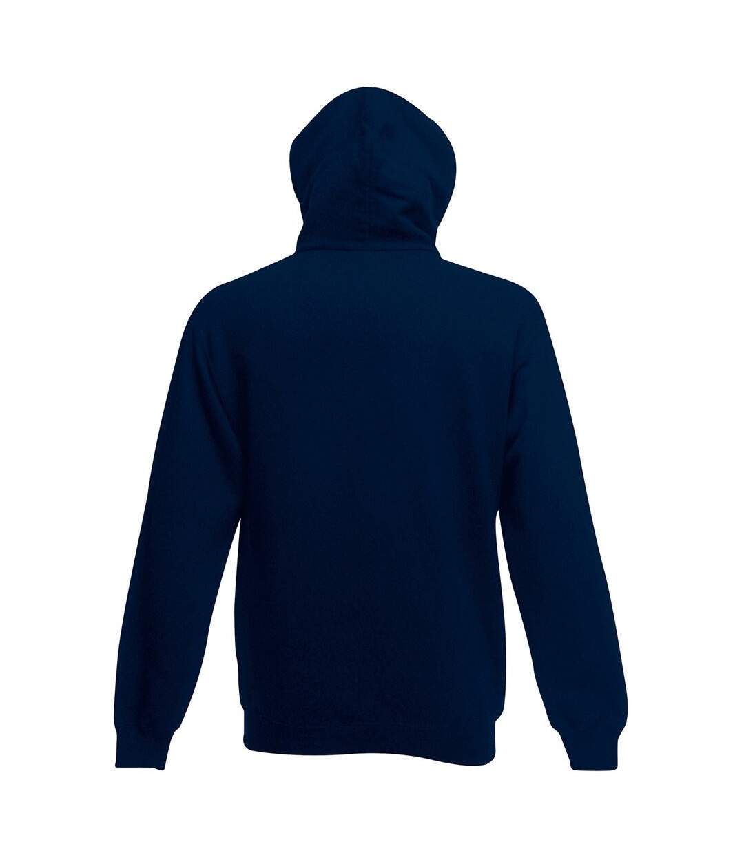 Sweat À Capuche Homme Bleu Marine Fruit Of The Loom-2
