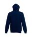 Sweat À Capuche Homme Bleu Marine Fruit Of The Loom-2