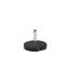 Pied de Parasol Rond en Granite Stathera 50cm Gris-3