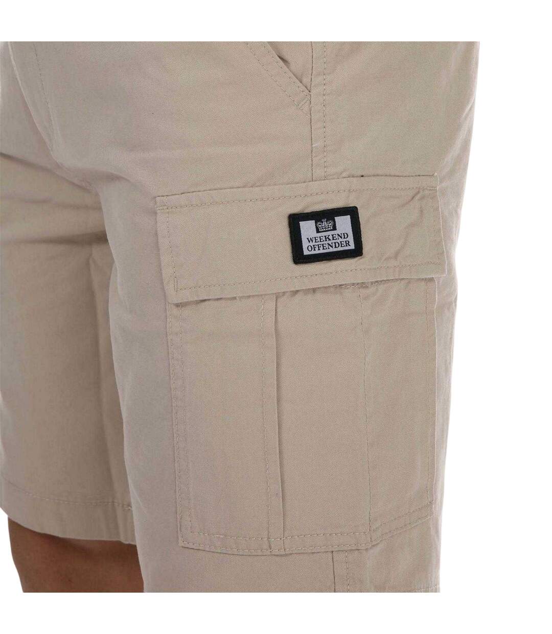 Mens High Desert Cargo Shorts Stone Weekend Offender-4